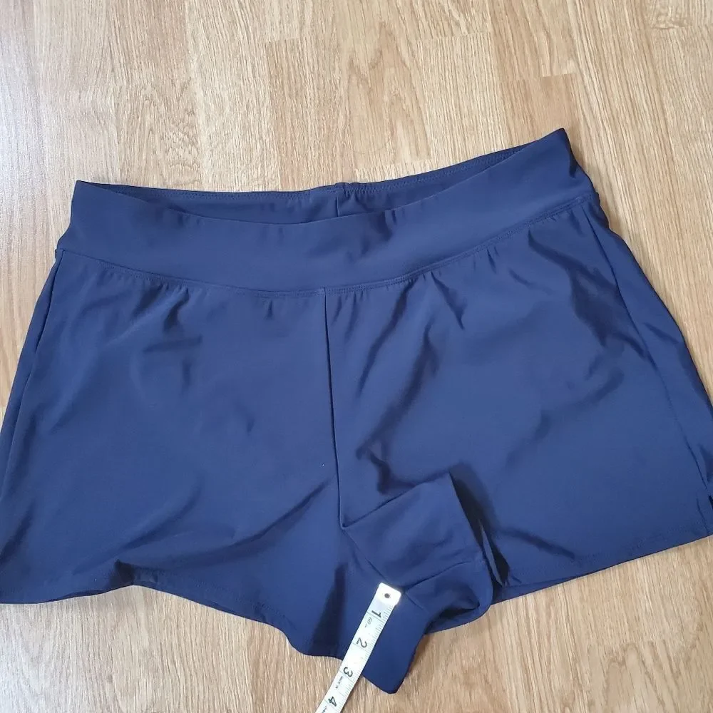 Swim Solutions Pull-On Swim Shorts sz 14 - Picture 8 of 12